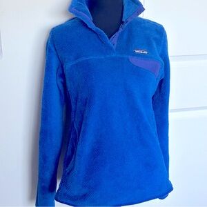 Patagonia Synchilla Fleece Pullover Jacket Sweatshirt Unisex Blue Polartec Sz M